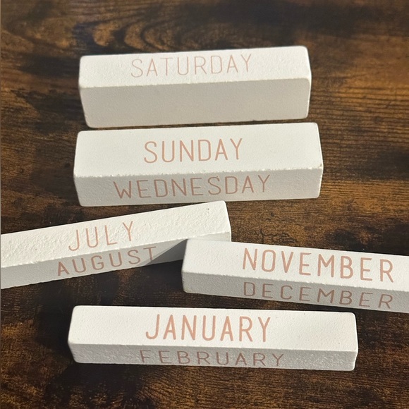 Cute Block Calendar - Picture 3 of 3